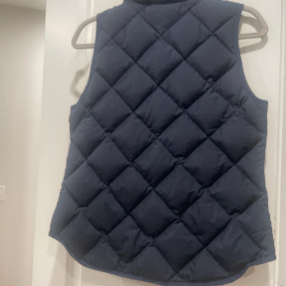 Jcrew navy vest - women’s XS